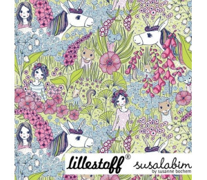 Bio Baumwolle Lillestoff - Einhorntraum